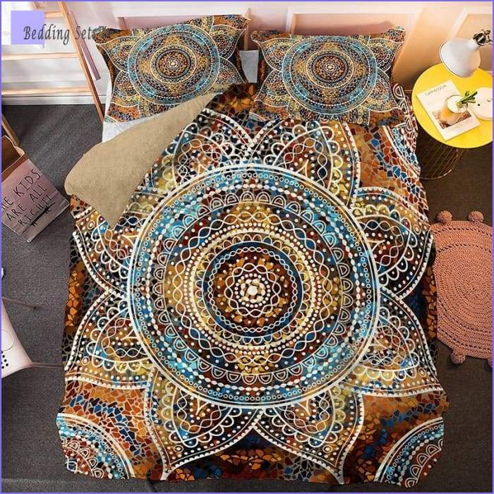 Indian Mandala Bedding - Sunshine