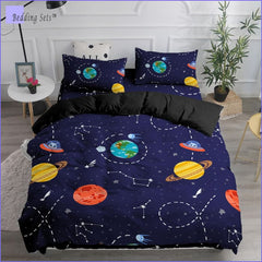Kid Space Bedding Set