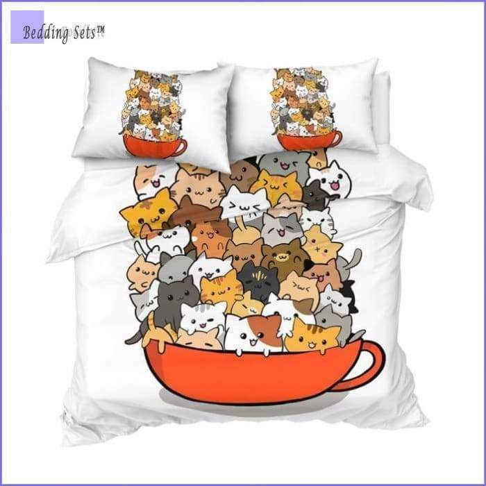 Kitten Bedding - Twin