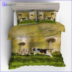 Kitty Cat Bedding - Nature