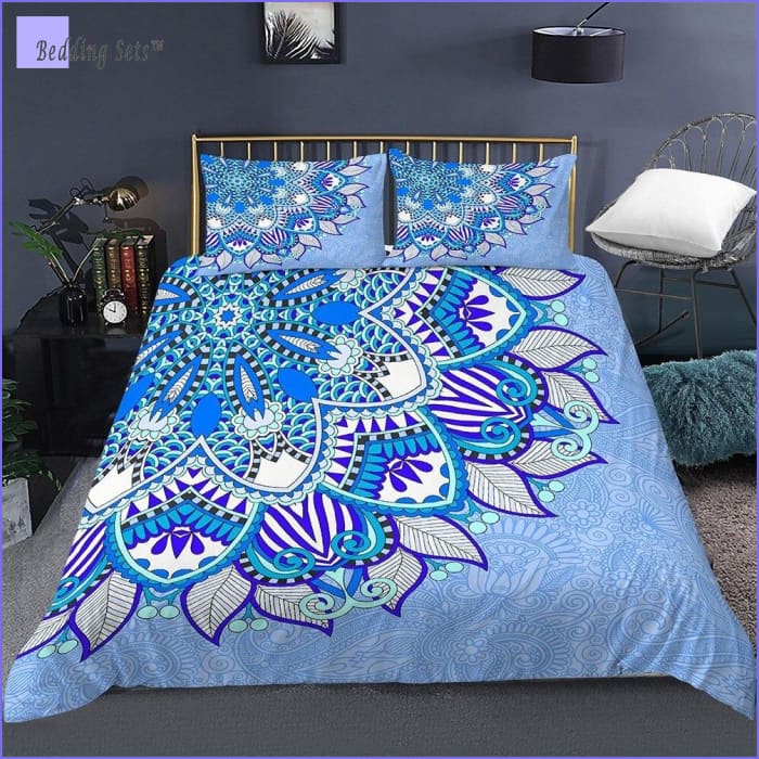 Mandala Bedding - Blue passion