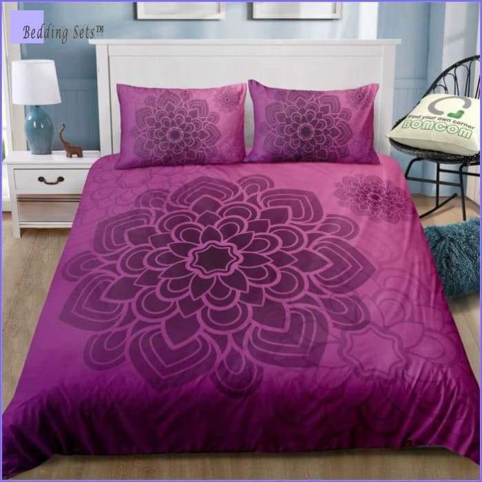 Mandala Bedding - Pink Zen